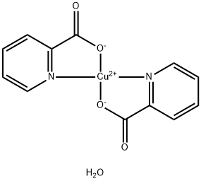 吡啶甲酸铜, 27744-35-0, 结构式