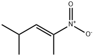 (E)-2-ニトロ-4-メチル-2-ペンテン 化学構造式
