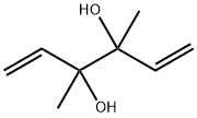 3,4-ジメチル-1,5-ヘキサジエン-3,4-ジオール 化学構造式