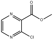 3-氯-2-吡嗪甲酸甲酯 结构式