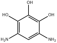 4,6-ジアミノピロガロール 化学構造式