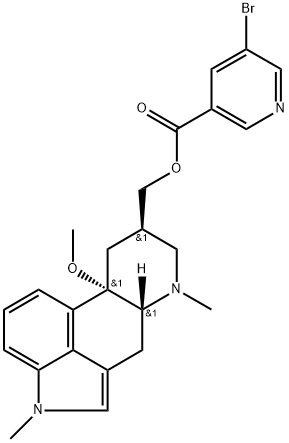 尼麦角林, 27848-84-6, 结构式
