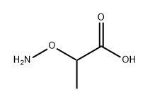 2-aminooxypropionic acid Structure