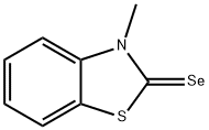 3-methylbenzothiazole-2(3H)-selone Structure