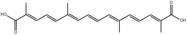 蕃紅[花]酸, 27876-94-4, 结构式