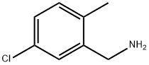 5-クロロ-2-メチルベンジルアミン 化学構造式