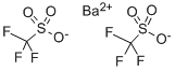 钡三氟甲烷磺酸盐 结构式
