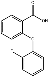2-(2-fluorophenoxy)benzoic acid Structure