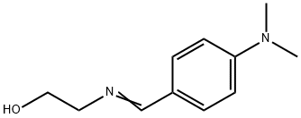 2-[[p-(Dimethylamino)benzylidene]amino]ethanol Struktur