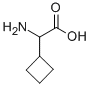 DL-环丁基甘氨酸 结构式