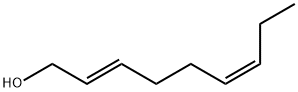TRANS,CIS-2,6-NONADIEN-1-OL Struktur