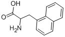 3-(1-萘基)丙氨酸 结构式