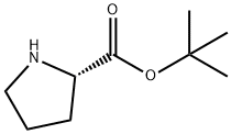 L-脯氨酸叔丁酯, 2812-46-6, 结构式