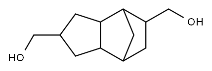 トリシクロ[5.2.1.02,6]デカン-4,8-ジメタノール 化学構造式