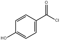 Benzoyl chloride, 4-hydroxy- (9CI) Struktur