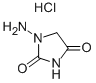 1-アミノヒダントイン塩酸塩 化学構造式