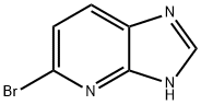 5-溴-1H-咪唑并[4,5-B]吡啶 结构式