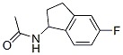 Acetamide, N-(5-fluoro-2,3-dihydro-1H-inden-1-yl)- (9CI) Struktur