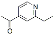 Ethanone, 1-(2-ethyl-4-pyridinyl)- (9CI) 结构式