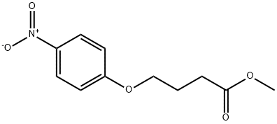 METHYL 4-(P-NITROPHENOXY)BUTYRATE Structure