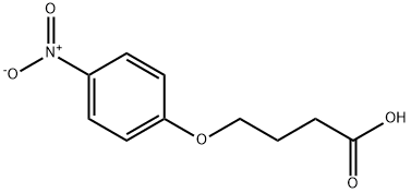 4-(4-nitrophenoxy)butanoic acid Struktur