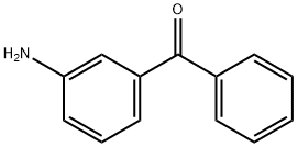 3-氨基苯基苯甲酮 结构式