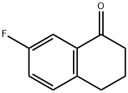 7-氟-Α-四氢萘酮, 2840-44-0, 结构式