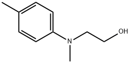 2-[メチル(4-メチルフェニル)アミノ]エタノール 化学構造式