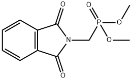 苯二(甲)酰亚氨基甲基磷酸酯 结构式