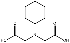 (CARBOXYMETHYL-CYCLOHEXYL-AMINO)-ACETIC ACID Struktur