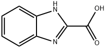 1H-苯并咪唑-2-甲酸, 2849-93-6, 结构式