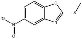 5-NITRO-2-THIOMETHYL BENZOXAZOLE Struktur