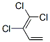 1,1,2-TRICHLORO-1,3-BUTADIENE Struktur