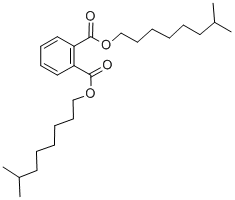 邻苯二甲酸二异壬酯 结构式