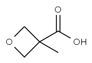 3-OXETANECARBOXYLIC ACID, 3-METHYL Structure