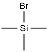ブロモトリメチルシラン 化学構造式