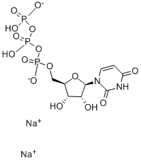 URIDINE-13C9, 15N2-5 TRIPHOSPHATE SODI U Struktur
