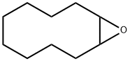 1,2-环氧环癸烷 结构式