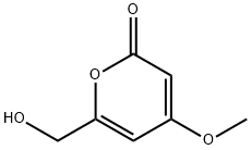 6-Hydroxymethyl-4-methoxy-2H-pyran-2-one Struktur
