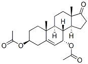 Androst-5-en-17-one, 3,7-bis(acetyloxy)-, (3beta,7alpha)- (9CI) 结构式