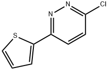 3-chloro-6-(2-thienyl)pyridazine Structure