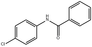 N-(4-氯苯基)苯甲酰胺 结构式