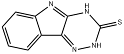 5H-[1,2,4]三嗪并[5,6-B]吲哚-3-硫醇, 28668-95-3, 结构式