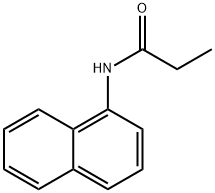 N-(1-Naphtyl)propionamide 结构式