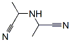 2,2'-イミノビス(プロパンニトリル) 化学構造式