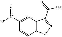 5-nitro-3-carboxybenzisoxazole, 28691-51-2, 结构式