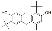 4,4'-methylenebis(6-tert-butyl-m-cresol) 结构式