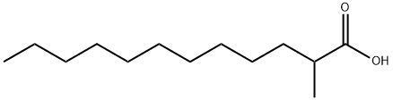 2-甲基十二烷酸 结构式