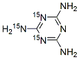 メラミン-15N3 化学構造式