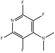 4-(二甲氨基)-2,3,5,6-四氟吡啶 结构式
